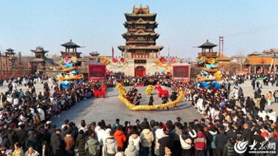 ​新春走基层 | 郓城水浒好汉城春节期间人气爆棚，喜迎蛇年开门红