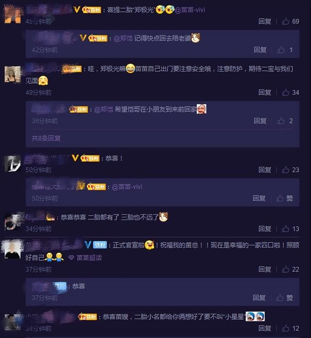 苗苗晒产检vlog官宣怀二胎，隔离期间瘦了与郑恺互诉思念
