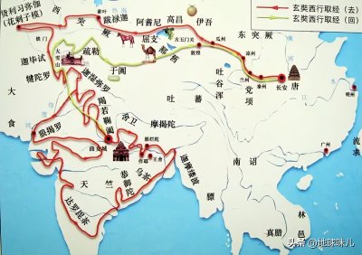 ​玄奘取经为什么不走云南缅甸，却走西域中亚，多绕行数千公里？