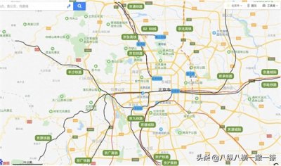 ​北京市最全铁路分布图，快来看看吧