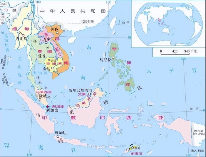 柬埔寨在哪里(柬埔寨的地理位置)