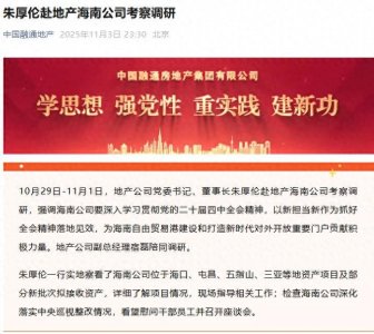​坐拥近30万亩土地！湖北籍朱厚伦掌舵融通地产，曾在41岁任正厅级
