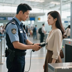 ​女子机场安检被掀衣检查！怒怼安检员‘我要当场掀回来’机场回应