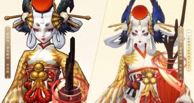 ​阴阳师SR姑获鸟金鸾鹤羽皮肤建模优化效果公开 连身材比例都变了