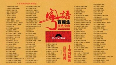 ​宝丽金无损10小时精选140首单曲和大合集，及下载或转音频的方法