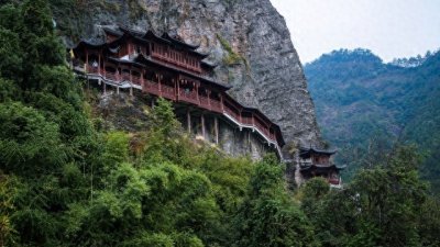 ​建德江南悬空寺：一座隐藏于山水间的神秘古刹